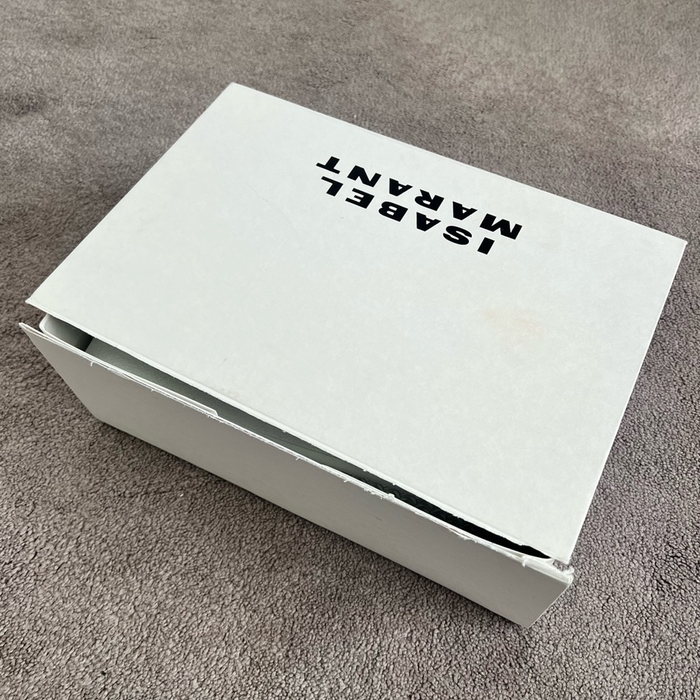 Isabel marant season classic BETH LEATHER SNEAKERS - Picture 11 of 15